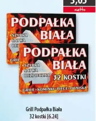 DUO-TES Grill Podpałka Biała oferta