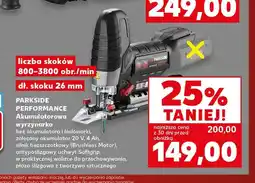 Kaufland Akumulatorowa wyrzynarka Parkside Performance oferta