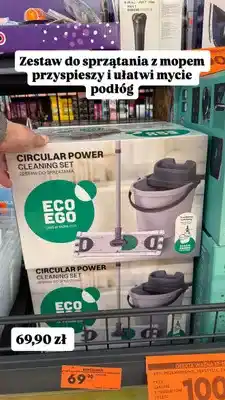 Biedronka Zestaw do sprzątania Eco Ego Circular Power oferta
