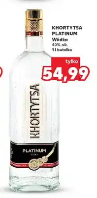 Kaufland Wódka Khortytsa Platinum oferta