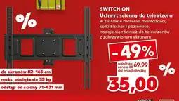 Kaufland Uchwyt ścienny do telewizora Switch On oferta