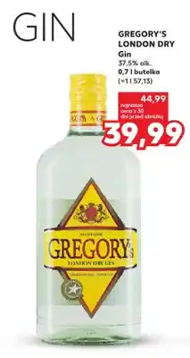 Kaufland Gin Gregory's London Dry oferta