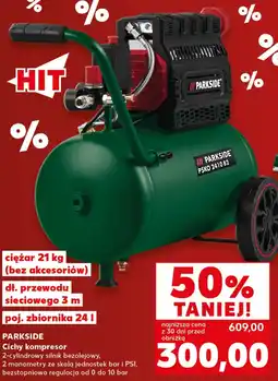 Kaufland Kompresor bezolejowy Parkside oferta