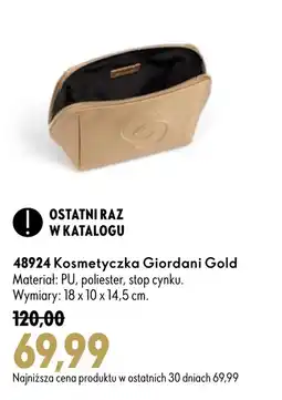 Oriflame Kosmetyczka Giordani Gold oferta