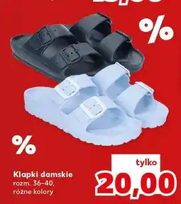 Kaufland Klapki damskie oferta