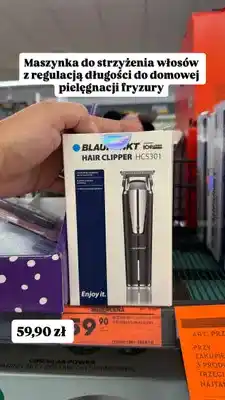 Biedronka Maszynka do strzyżenia włosów Blaupunkt HCS301 oferta