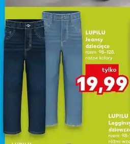 Kaufland Jeansy dziecięce Lupilu oferta