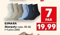 Kaufland Skarpety damskie Esmara 7-pak oferta