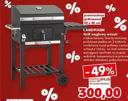 Kaufland Grill węglowy wózek Landmann oferta