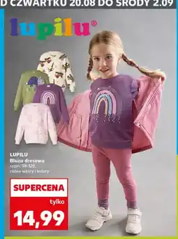 Kaufland Bluza dresowa dziecięca Lupilu oferta