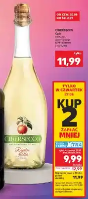 Kaufland Cydr Cidersecco oferta