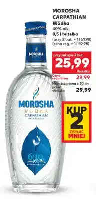 Kaufland Wódka Morosha Carpathian oferta