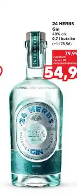 Kaufland Gin 24 Herbs oferta