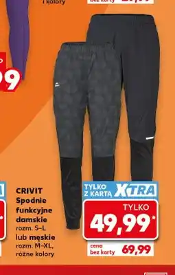 Kaufland Spodnie funkcyjne damskie Crivit oferta