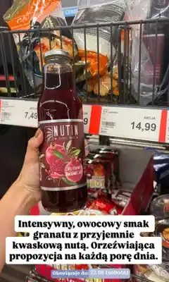 ALDI Sok z granatu Nutin oferta