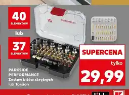 Kaufland Zestaw bitów skrętnych Parkside Performance 40 elementów oferta