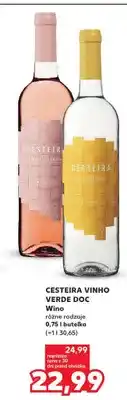 Kaufland Wino białe Cesteira Vinho Verde DOC oferta