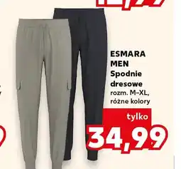 Kaufland Spodnie dresowe męskie Esmara oferta