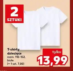 Kaufland T-shirty dziecięce 2-pak oferta