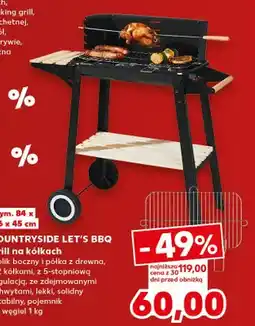 Kaufland Grill na kółkach Countryside Let's Bbq oferta