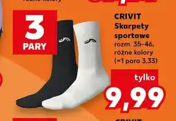 Kaufland Skarpety sportowe Crivit 3-pak oferta