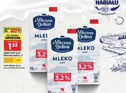 Biedronka Mleko Mleczna Dolina oferta