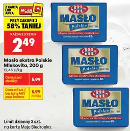 Biedronka Masło Mlekovita oferta