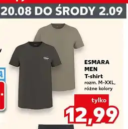 Kaufland T-shirt męski Esmara oferta