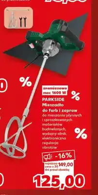 Kaufland Mieszadło do farb i zapraw Parkside oferta