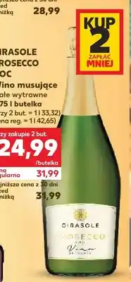 Kaufland Wino musujące Girasole Prosecco DOC oferta