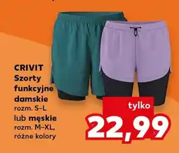 Kaufland Szorty funkcjonalne męskie Crivit oferta
