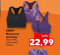 Kaufland Biustonosz sportowy Crivit oferta