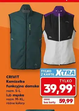 Kaufland Kamizelka funkcjonalna damska Crivit oferta