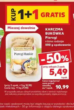 Kaufland Pierogi Ruskie Karczma Bukówka oferta