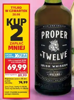 Kaufland Whiskey Proper No. Twelve oferta