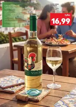 Kaufland Wino białe półwytrawne Vinho Verde Verdegar oferta