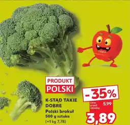 Kaufland Brokuł K-Stąd Takie Dobre oferta