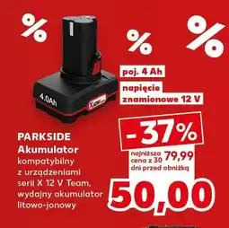 Kaufland Akumulator Parkside 4Ah oferta