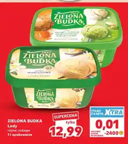 Kaufland Lody Zielona Budka Karmel z solą śmietankowe pistacjowe oferta