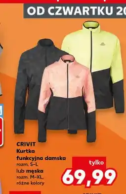 Kaufland Kurtka funkcjonalna męska Crivit oferta