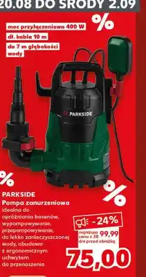 Kaufland Pompa zanurzeniowa Parkside oferta