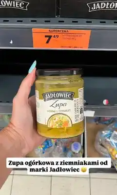 Biedronka Zupa ogórkowa z ziemniakami Jadłowiec oferta