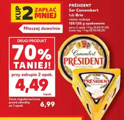 Kaufland Brie President oferta