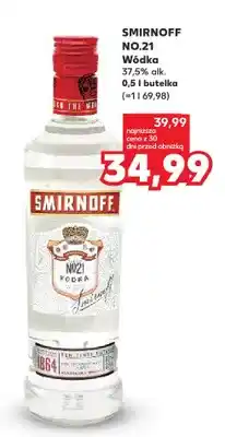 Kaufland Wódka Smirnoff No.21 oferta