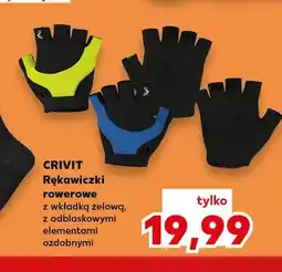 Kaufland Rękawiczki rowerowe Crivit oferta