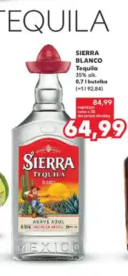 Kaufland Tequila Sierra Blanco oferta