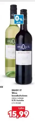 Kaufland Wino bezalkoholowe Enjoy It białe oferta