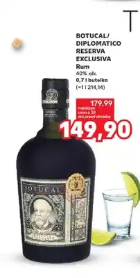 Kaufland Rum Botucal Reserva Exclusiva oferta