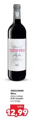 Kaufland Wino czerwone Voscarini Primitivo Puglia oferta