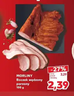 Kaufland Boczek wędzony parzony Morliny oferta